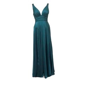 Cinderella Divine Gown Formal Maxi Dress Size 2 Emerald Green